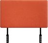 Orange Upholstered Twin Headboard