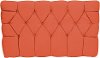 Orange Tufted Upholstered Twin Headboard - Meridia