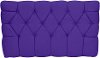 Purple Tufted Upholstered Twin Headboard - Meridia