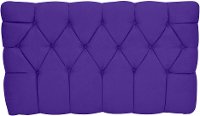 Purple Tufted Upholstered Twin Headboard - Meridia