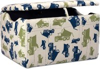Toy Trucks Natural Storage Box
