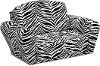 Designer Black/White Sleepover Sofa-1