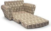 Stretch Maple/Natural Sleepover Sofa-2