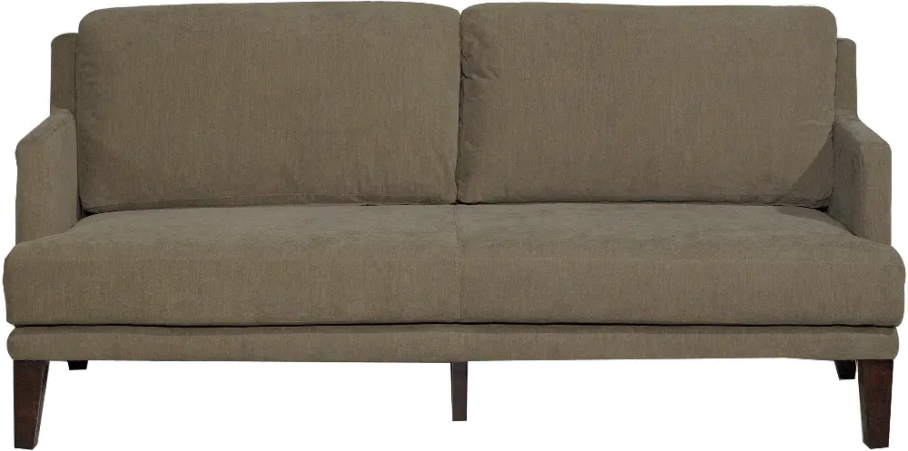 ALT-910/LEROYBRWN/SO Ink+Ivy Alton Brown Upholstered Mid Century Modern Sofa-1