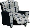 Anchors/Navy Kids Recliner - Mixy