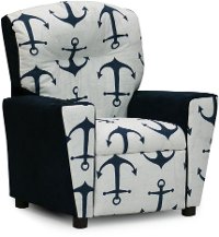 Anchors/Navy Kids Recliner - Mixy-2