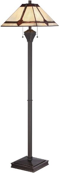 Karysa Bronze Tiffany Floor Lamp