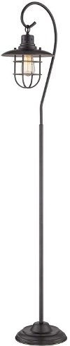 Lanterna II Dark Bronze Lantern Floor Lamp