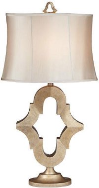 Moroccan Mist Champagne Table Lamp