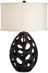 Luna Black Table Lamp