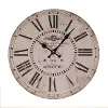 Clearance 13 Inch Distressed White Wall Clock