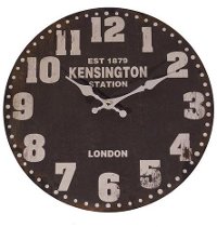 Black Round Wall Clock