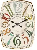 Multi-Colored 27 Inch Whimsy Wall Clock