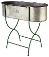 Clearance Galvanized Metal Planter Stand