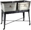 Double Metal Rolling Tub