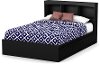 3107079 Black Full Size Bookcase Headboard - Step One -2