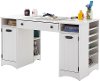 7260727 White Craft Table with Storage - Artwork -2