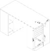 7260727 White Craft Table with Storage - Artwork -6