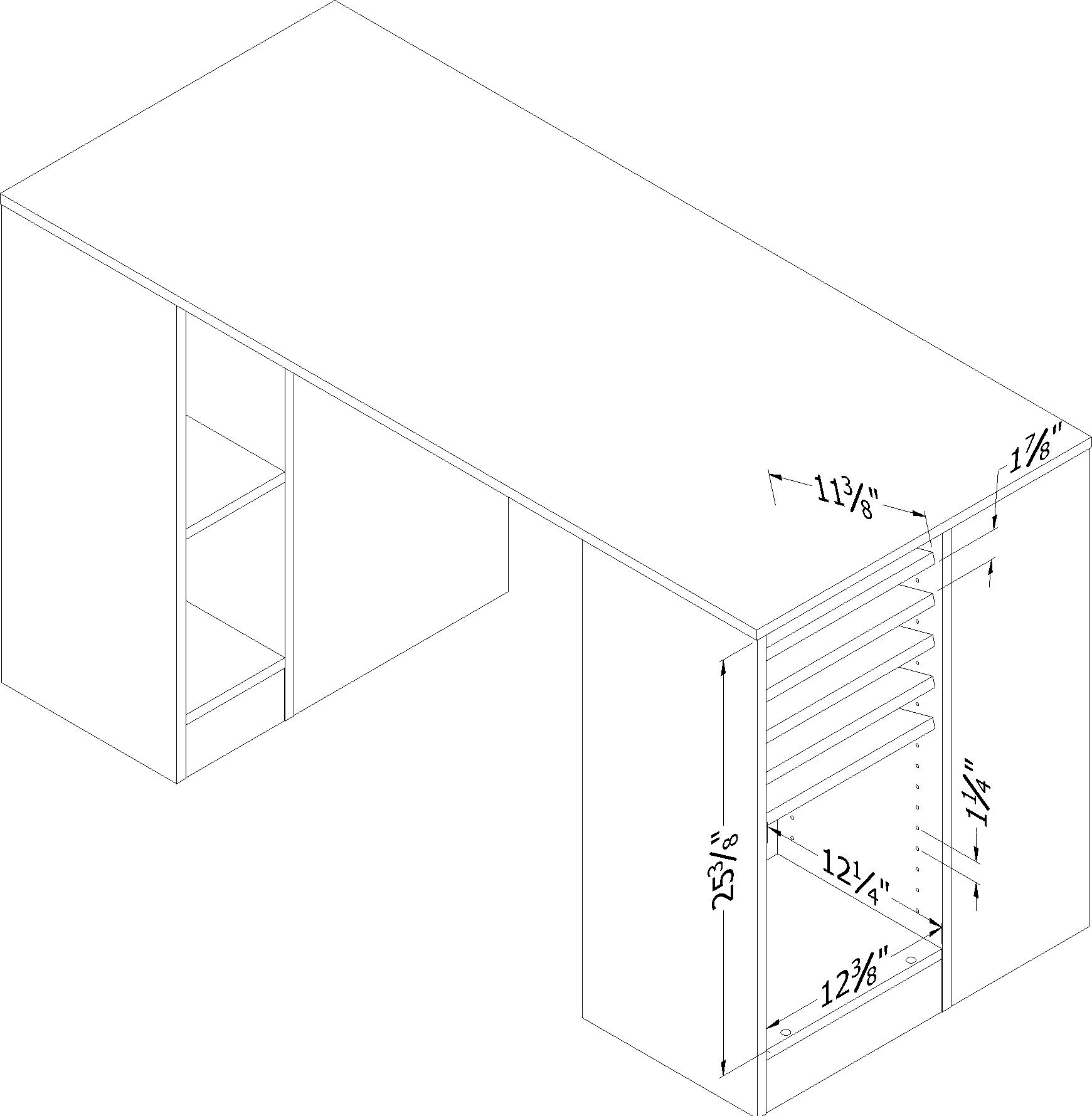 7260727 White Craft Table with Storage - Artwork-6