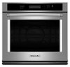 KOSE500ESS KitchenAid 30 Inch Single Wall Oven with Convection - 5.0 cu.ft. Stainless Steel
