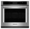 KOSE500ESS KitchenAid 30 Inch Single Wall Oven with Convection - 5.0 cu.ft. Stainless Steel