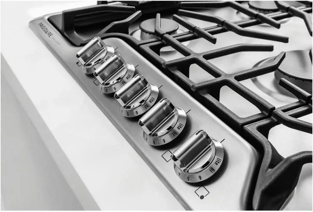 FGGC3047QS Frigidaire Gallery 30 Inch 5 Burner Gas Cooktop - Stainless Steel-4