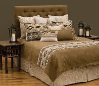 Earthy Tone Reversible King Coverlet - Mountain Storm-2