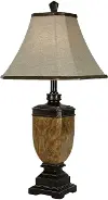 Brown Resin Table Lamp