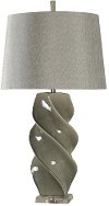 Alder Finish Ceramic Table Lamp