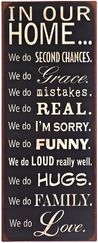 In Our Home Wall Sign
