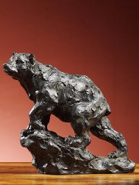 Resin Bear Lake Statue