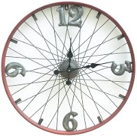 Metal Spoken Time Wall Clock