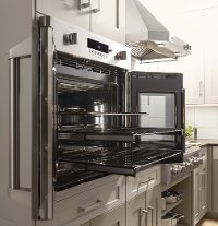 ZET1FHSS Monogram 30 Inch French-Door Smart Single Wall Oven - 5.0 cu. ft. Stainless Steel-4