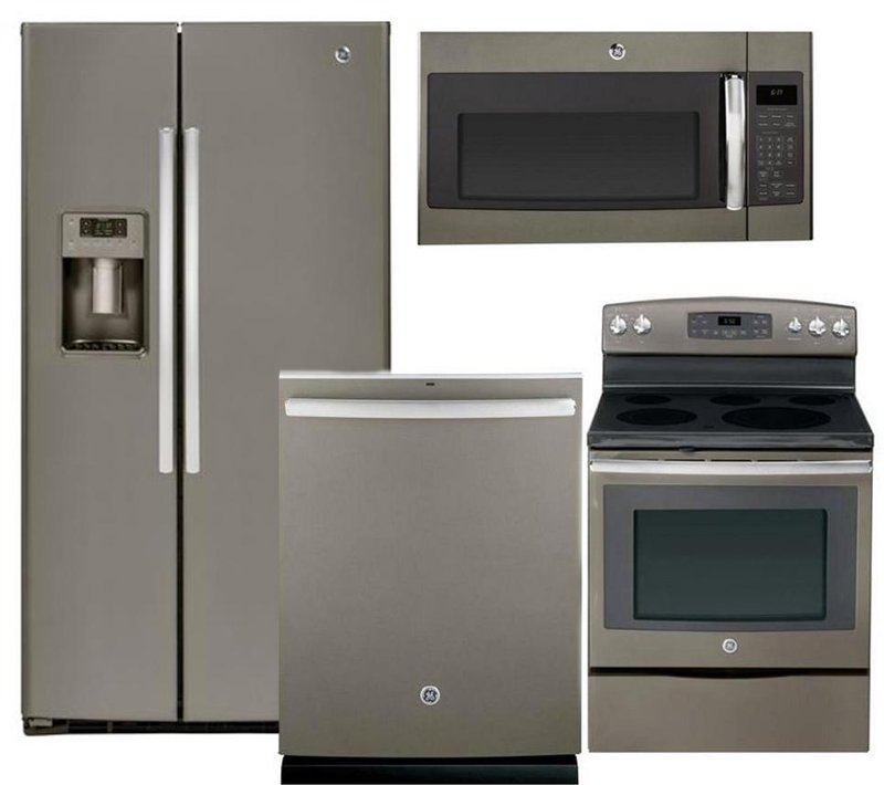 GE Slate Electric Kitchen Package