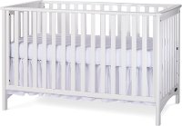 F1003146 Matte White Stationary 3-in-1 Crib - London