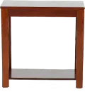 Pierce Espresso Brown Side Table