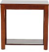 Small Espresso Brown Accent Table - Pierce