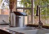 IM200SS Luma Comfort IM200SS Stainless Steel Portable Clear Ice Maker