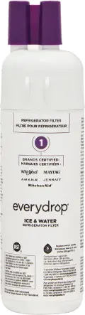 EDR1RXD1 Whirlpool Refrigerator EveryDrop Ice and Water Filter