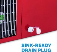 AI-215R Red AI-215R Portable Ice Maker-6