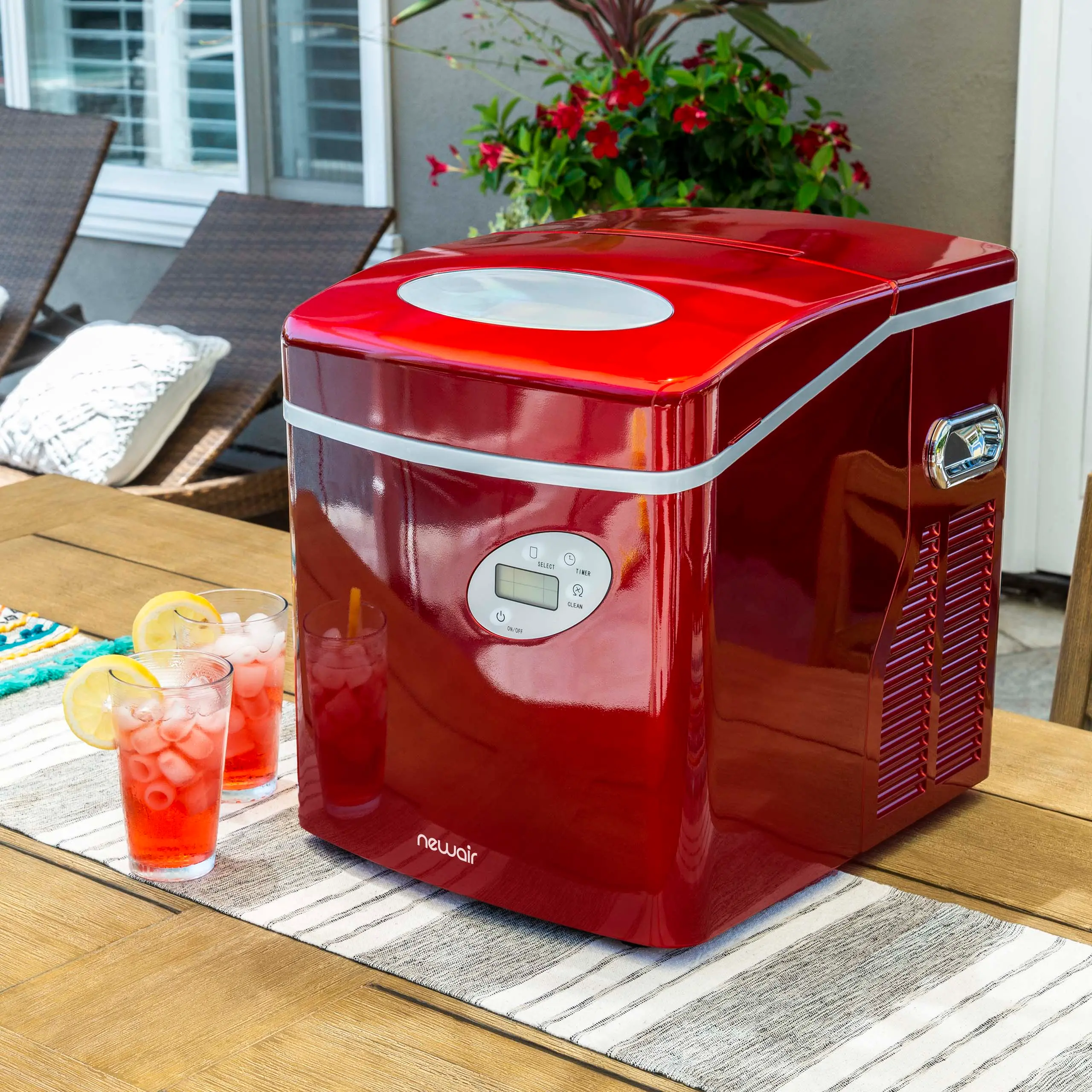 AI-215R Red AI-215R Portable Ice Maker-7