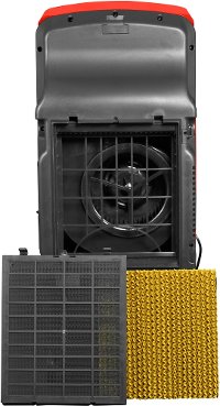 AF-1000R Red Portable Evaporative Cooler - 300 sq ft-5