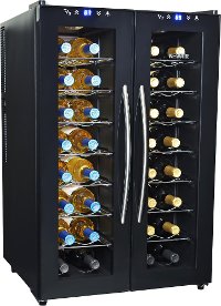 AW-320ED AW-320ED Dual Zone Thermoelectric Wine Cooler
