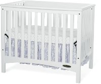 F50001.46 Matte White 2-in-1 Mini Crib - London