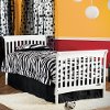 F06484.46 Matte White Mini Twin Bed Rails - London