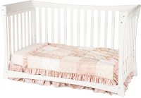 F12301.46 Matte White 3-in-1 Stationary Crib - Parisian -2