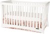 F1230146 Parisian Matte White 3-in-1 Stationary Crib