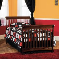 F0648485 Cherry Twin Bed Rails - Ashton
