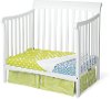 F0971446 Matte White Toddler Guard Rail for Mini Crib - Ashton -2
