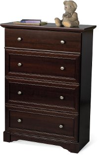 F0130285 Cherry 4-Drawer Chest - Updated Classic